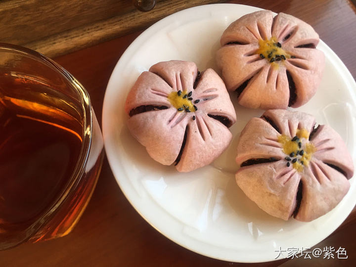 紫色的厨房—-今日份樱花🌸酥_美食