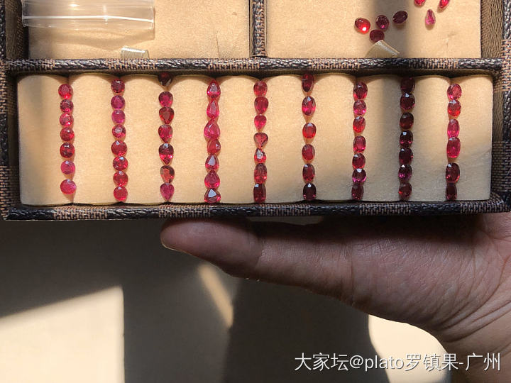 据说无烧鸽血红手链料很缺？我来补缺啦_彩色宝石