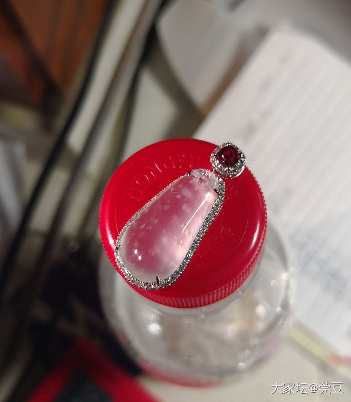 密恐劝退🙈雪花棉❄❄_吊坠翡翠