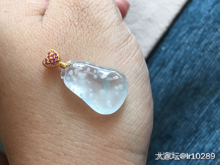 密恐劝退🙈雪花棉❄❄_吊坠翡翠