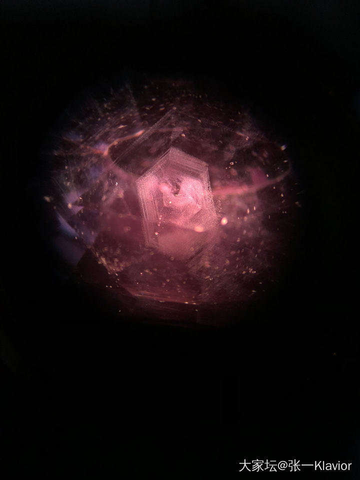 显微镜下的宝石包体欣赏，含有烧无烧、天然/合成、产地（长期更新）_名贵宝石