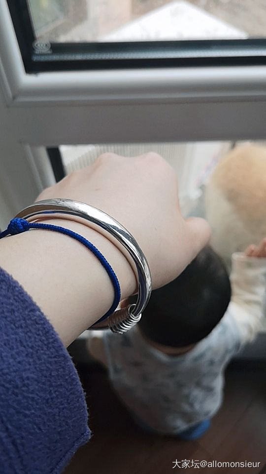 每天看坛里美图 寄几还是渣图_银金手镯