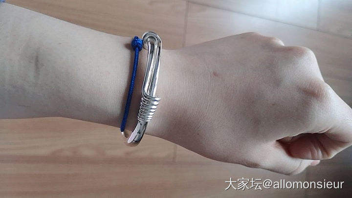 每天看坛里美图 寄几还是渣图_银金手镯