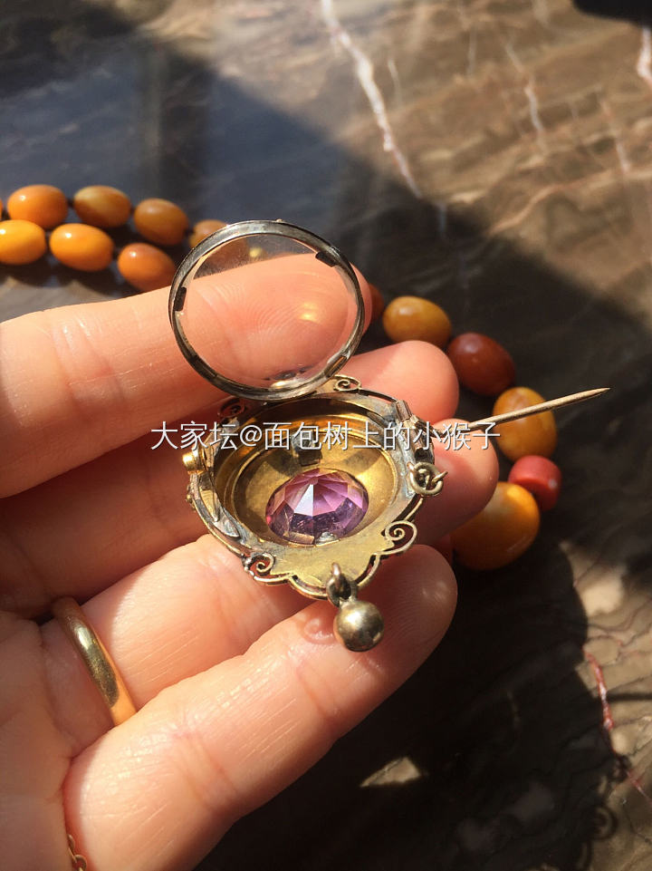 欧洲维多利亚时期紫水晶古董首饰_古董首饰