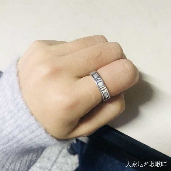 tiffany中古款还是挺有特色挺好看的_蒂芙尼金