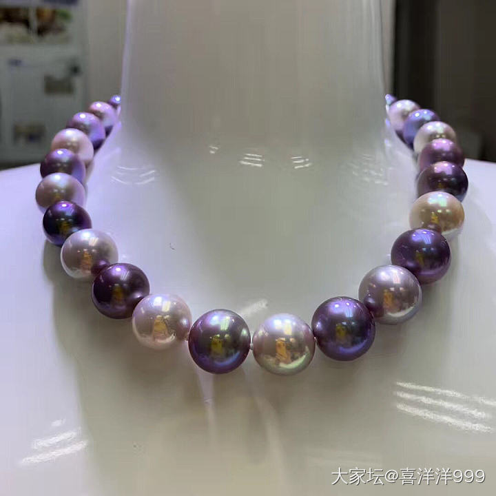 【求助】之前比较早的时候收了好几颗淡水妖紫色价格店主给的是1200–1500一颗..._珍珠