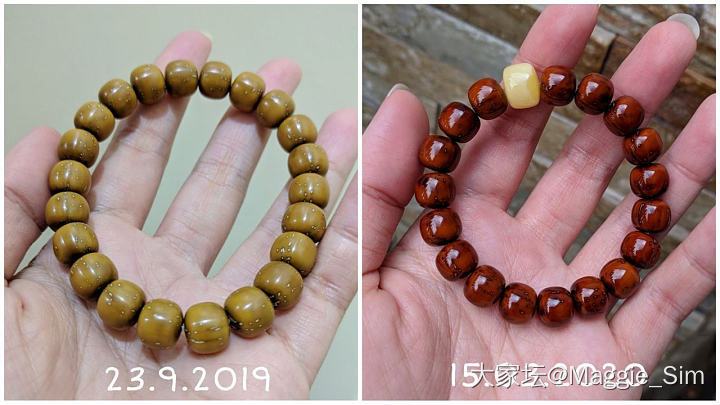 紫金鼠菩提盘玩记录_菩提子