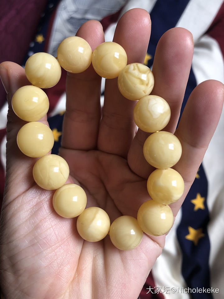 养了两年_珠串琥珀蜜蜡