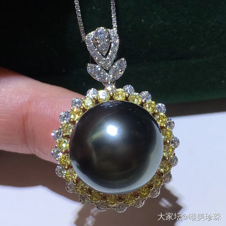 <p>这东西让大家欣赏一下靓物</p>_海水珍珠