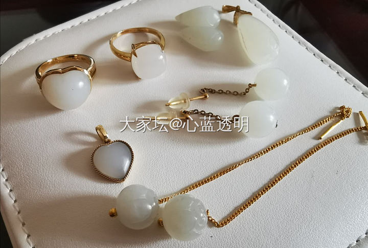 每日一帖，晒晒我的小白们_和田玉