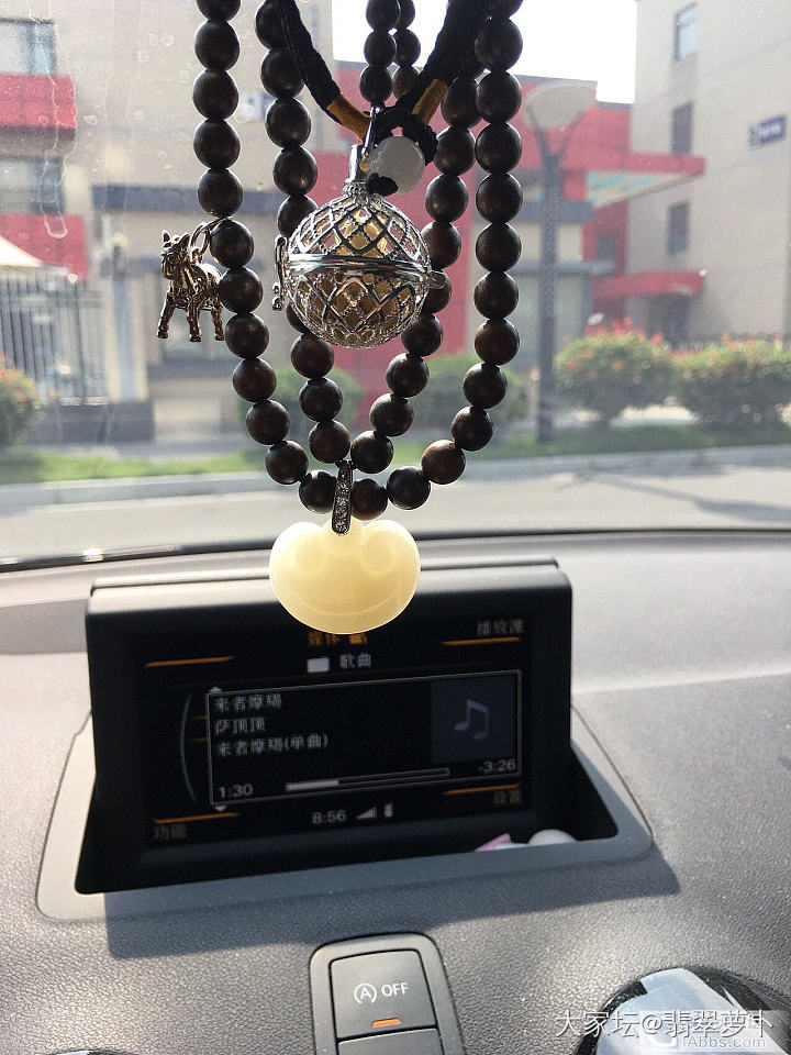 都来晒晒你们美美的车挂吧_挂饰