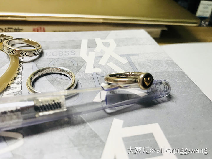 被种草素圈银戒，在振贤、幻银、饶记和陈记中买哪款好?_购银闲聊银