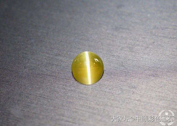 ##中颐天然斯里兰卡金绿猫眼##  5.74ct  GRS证书_猫眼金绿宝石名贵宝石