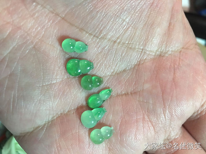 新入的小宝贝_花件翡翠