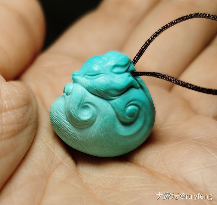 忍不住再水一帖😁_花件松石