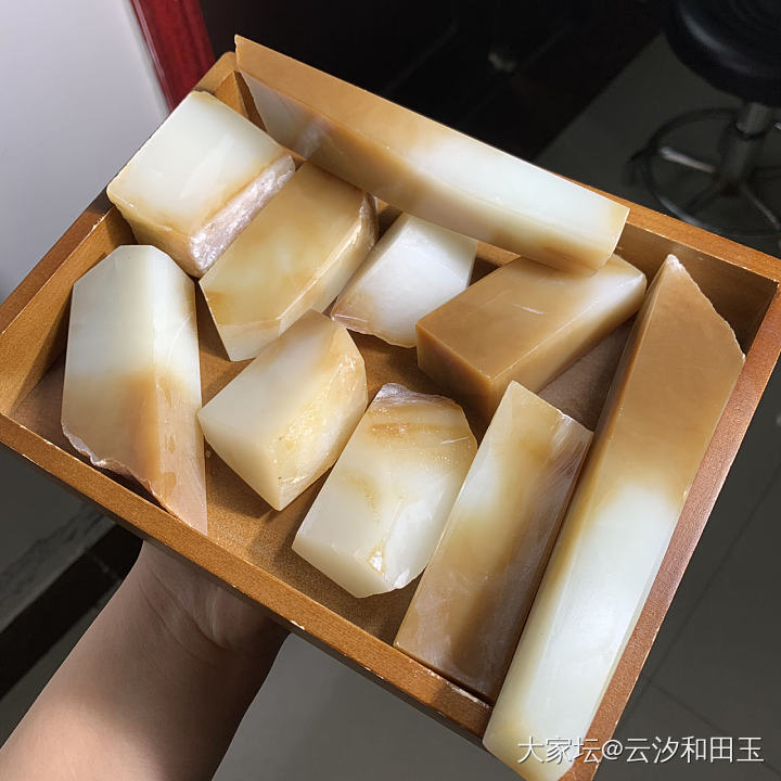 一眼万年的感觉😄_和田玉