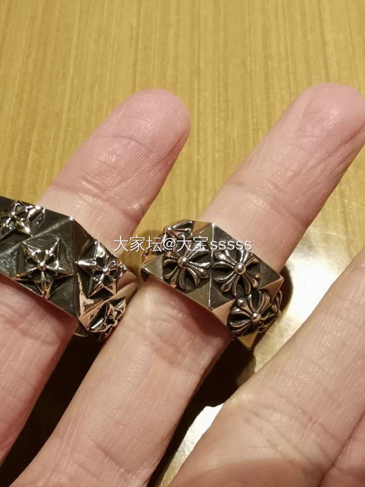 chrome hearts cemetery ring_劳力士戒指银