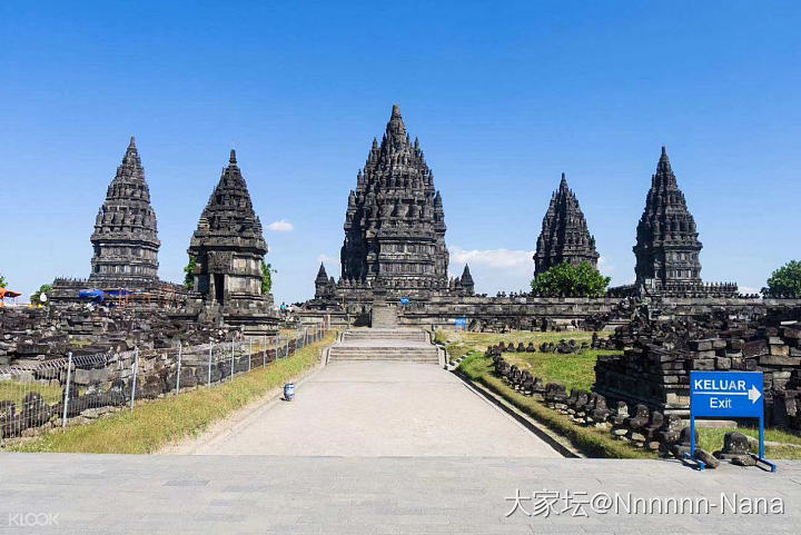 日惹市区⇆世界遗产Prambanan普兰巴南寺庙🏯建筑群

1A公交，Malio..._旅游