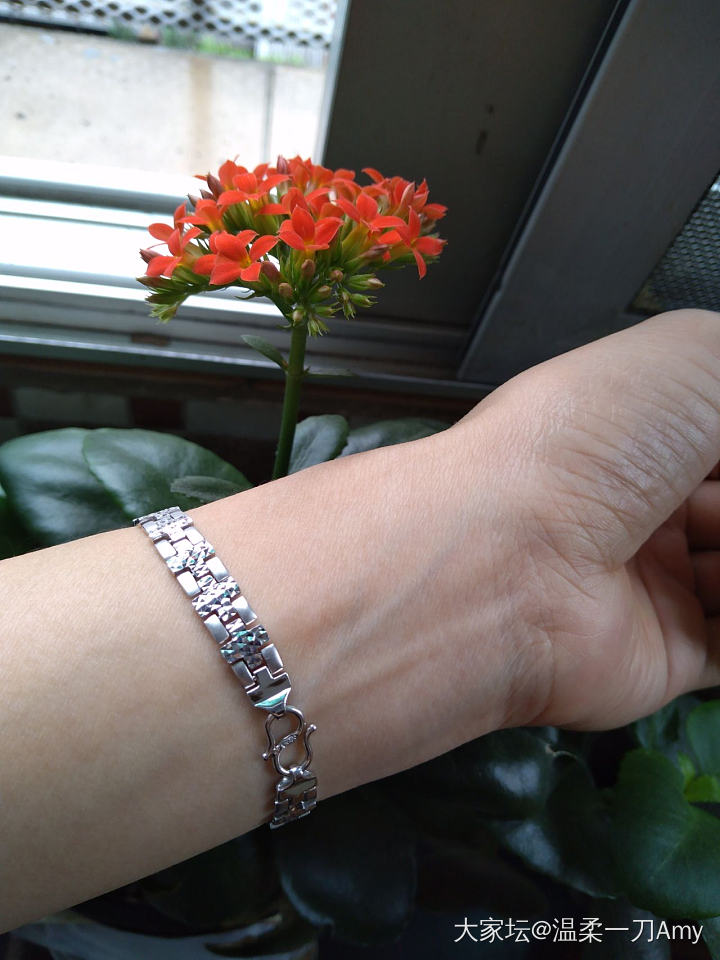 Bling Bling的铂金手链和戒指_戒指手链铂金