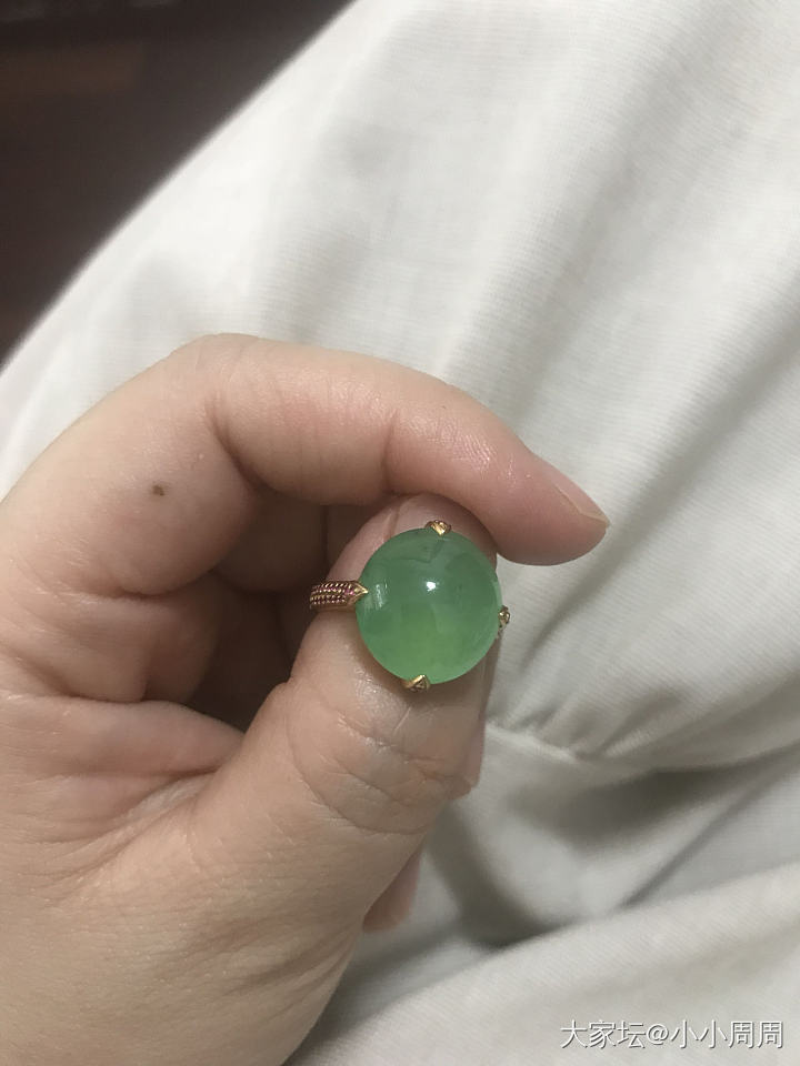 今年第一季度首饰汇总，烧蓝吊坠今天收到。_戒指手链翡翠金