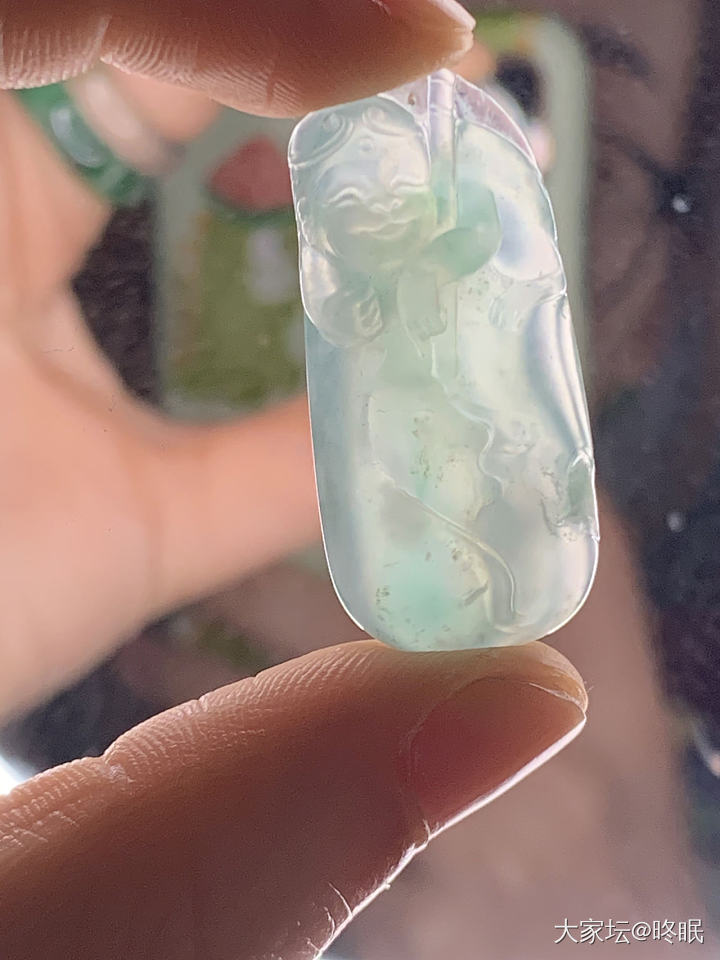 新到小猴子 嘿嘿_花件翡翠