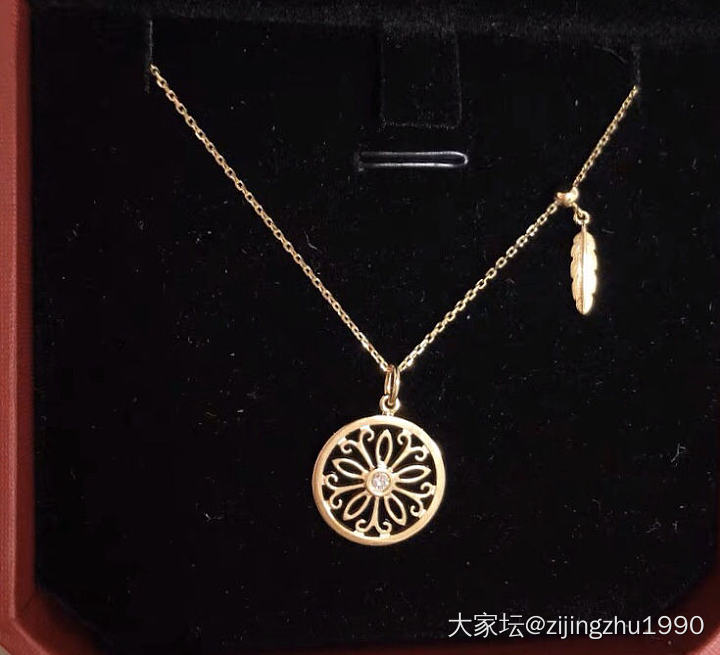 大福的k金的设计真好看～_K金