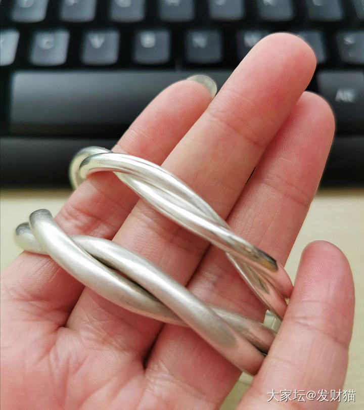 新老麻花_老银手镯银
