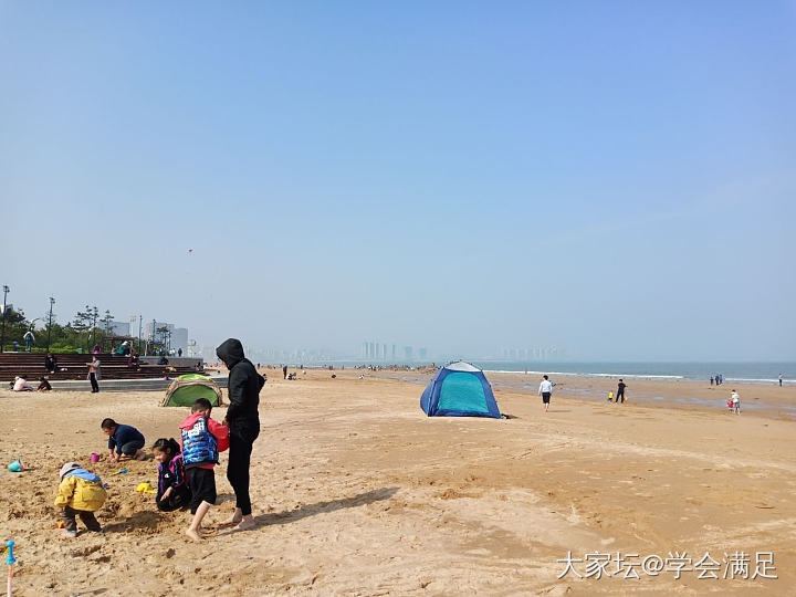 好好享受当下吧，阳光、沙滩、宝宝和宝贝😄_旅游