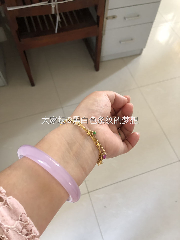 意外的收了一只终身镯_手镯玉髓玛瑙舒俱来