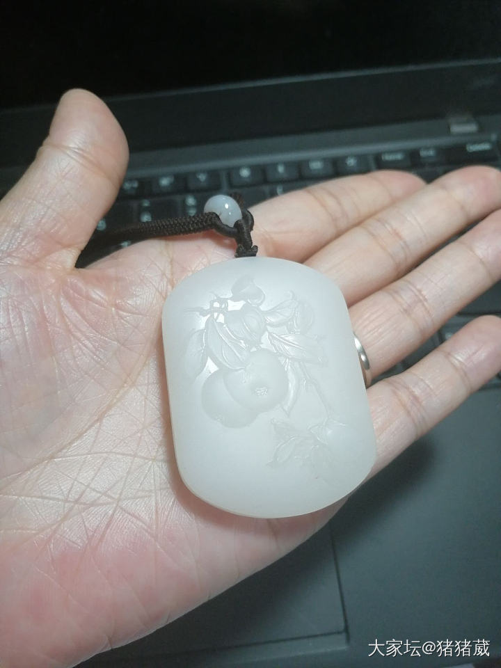 原来带出去冒充高档和田，真不是故意的～_砗磲