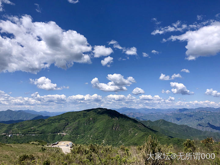 去山上玩了，呼吸呼吸新鲜空气_景色闲聊