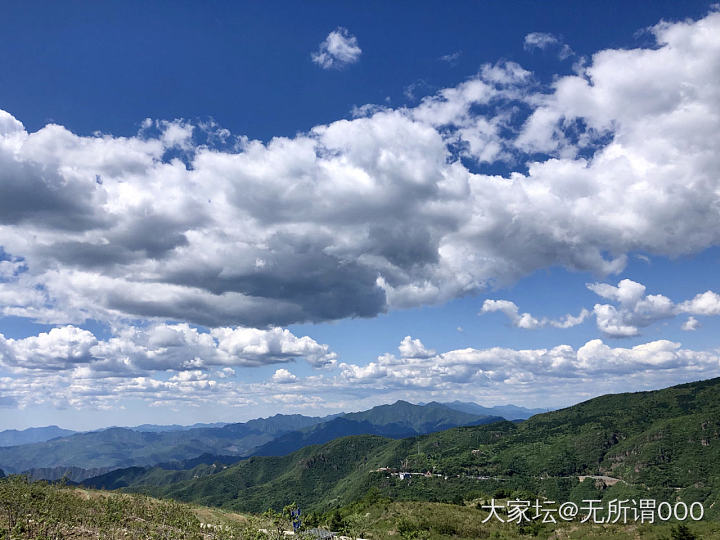 去山上玩了，呼吸呼吸新鲜空气_景色闲聊