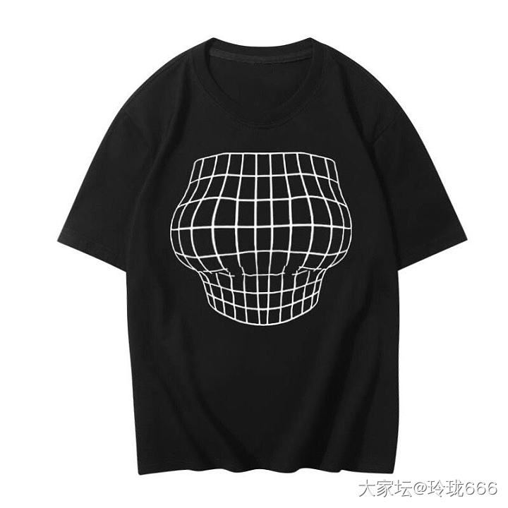 有胸T恤_穿搭