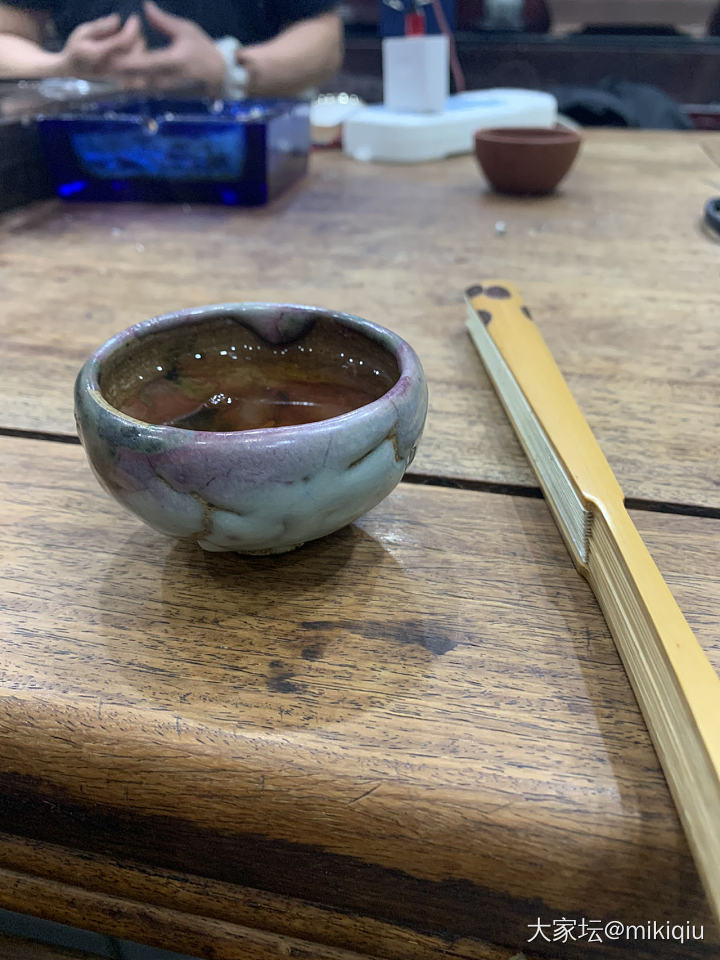 自己在调试宋式点茶的茶席_美食