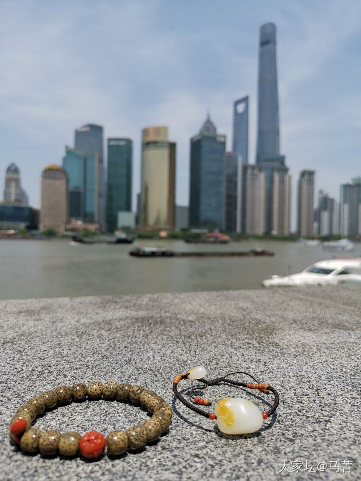 美好的事物如同浦江一样源远存续～_和田玉