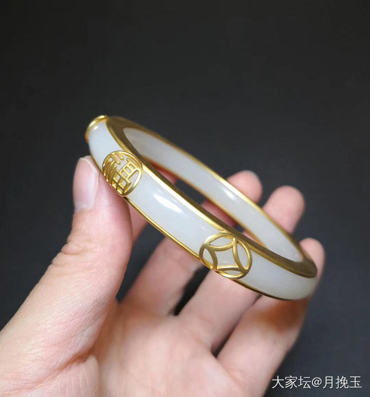 籽料手镯54mm_和田玉