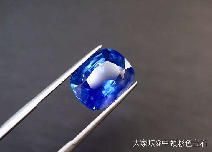 ##中颐天然未加热矢车菊蓝宝石##  10.56ct  GRS证书_蓝宝石名贵宝石