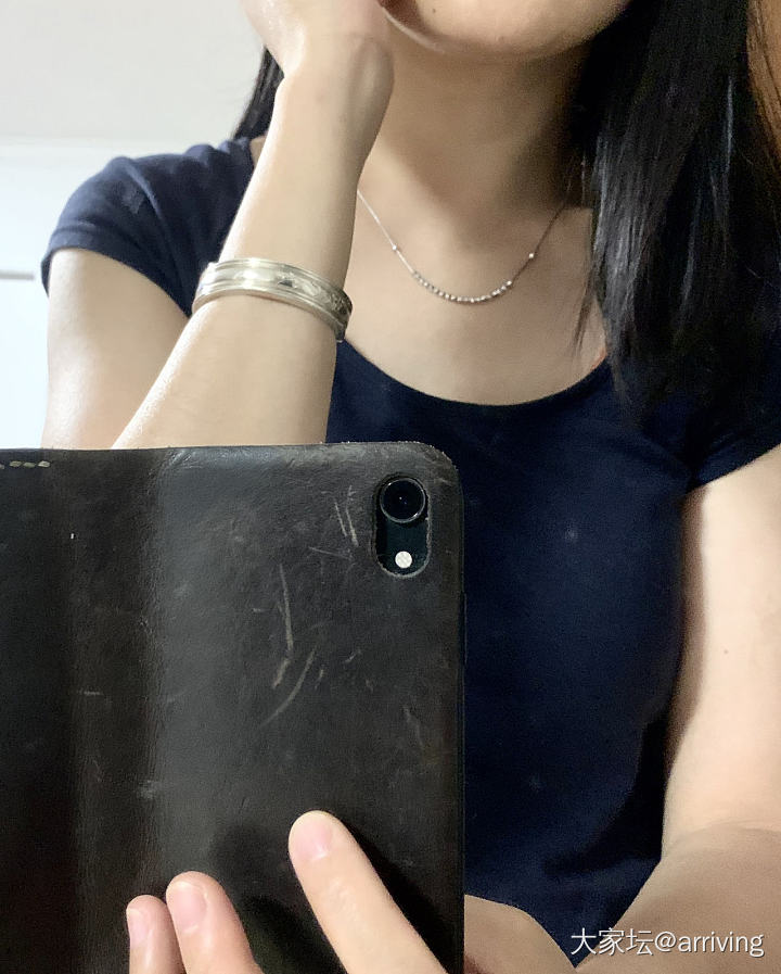 盒子珠珠链＋银牡丹_手镯铂银福利社金