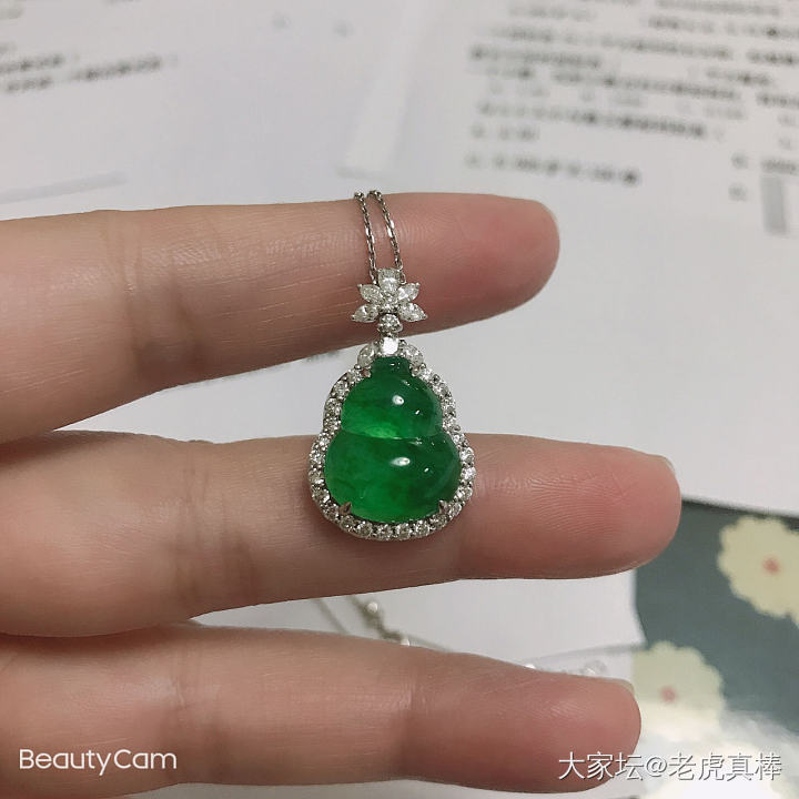 绿葫芦到手了_翡翠