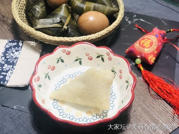 好想吃纯白糯米粽_食材美食闲聊