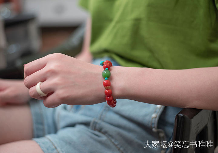 瓦西南红老型手串📿像冰糖葫芦😊_玉髓玛瑙