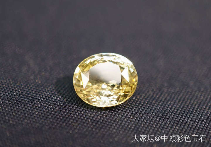 ##中颐天然未加热黄色蓝宝石## 5.10ct  GIC证书_蓝宝石