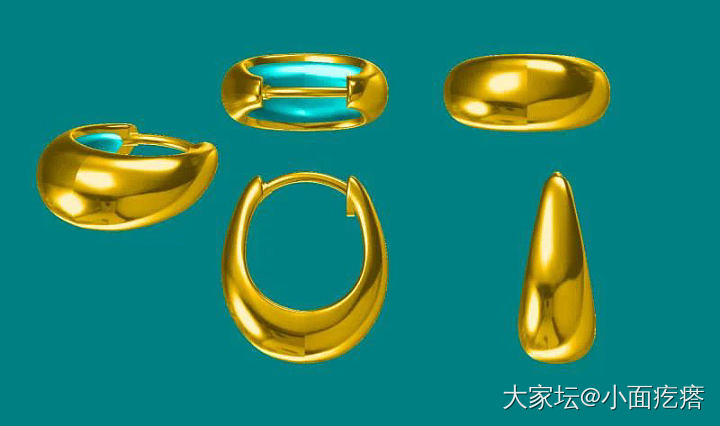 关于金耳环订制，请大家指导_镶嵌金
