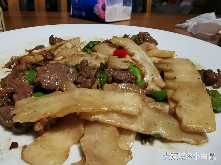 酸笋炒牛肉