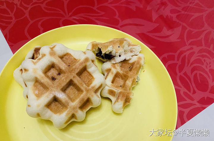 胡乱做的华夫饼，竟然成功了！_菜谱美食生活