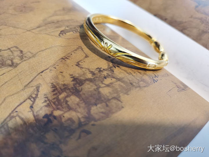 热乎乎的小金匠长蒜幽兰_手镯金