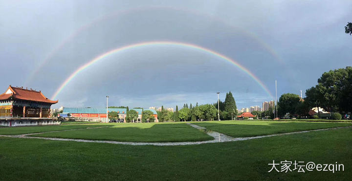 两条彩虹，吼吼吼_景色