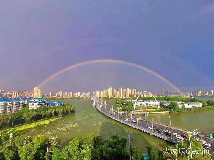 两条彩虹，吼吼吼_景色