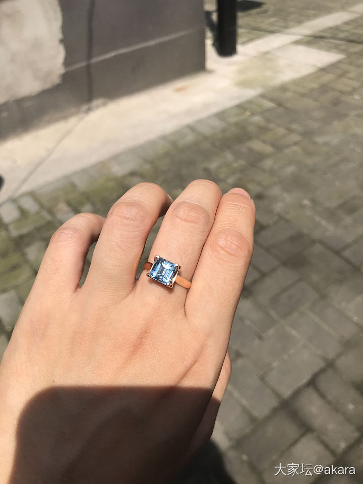 求问姐妹们海蓝宝的问题，新手入坑_海蓝宝彩色宝石