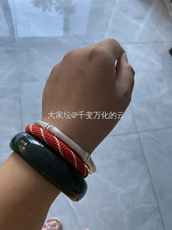 你们今天左手都带了什么_银手饰文玩